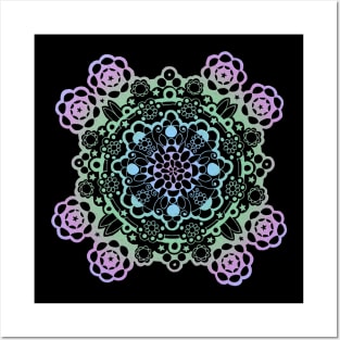 Colorful Mandala Posters and Art